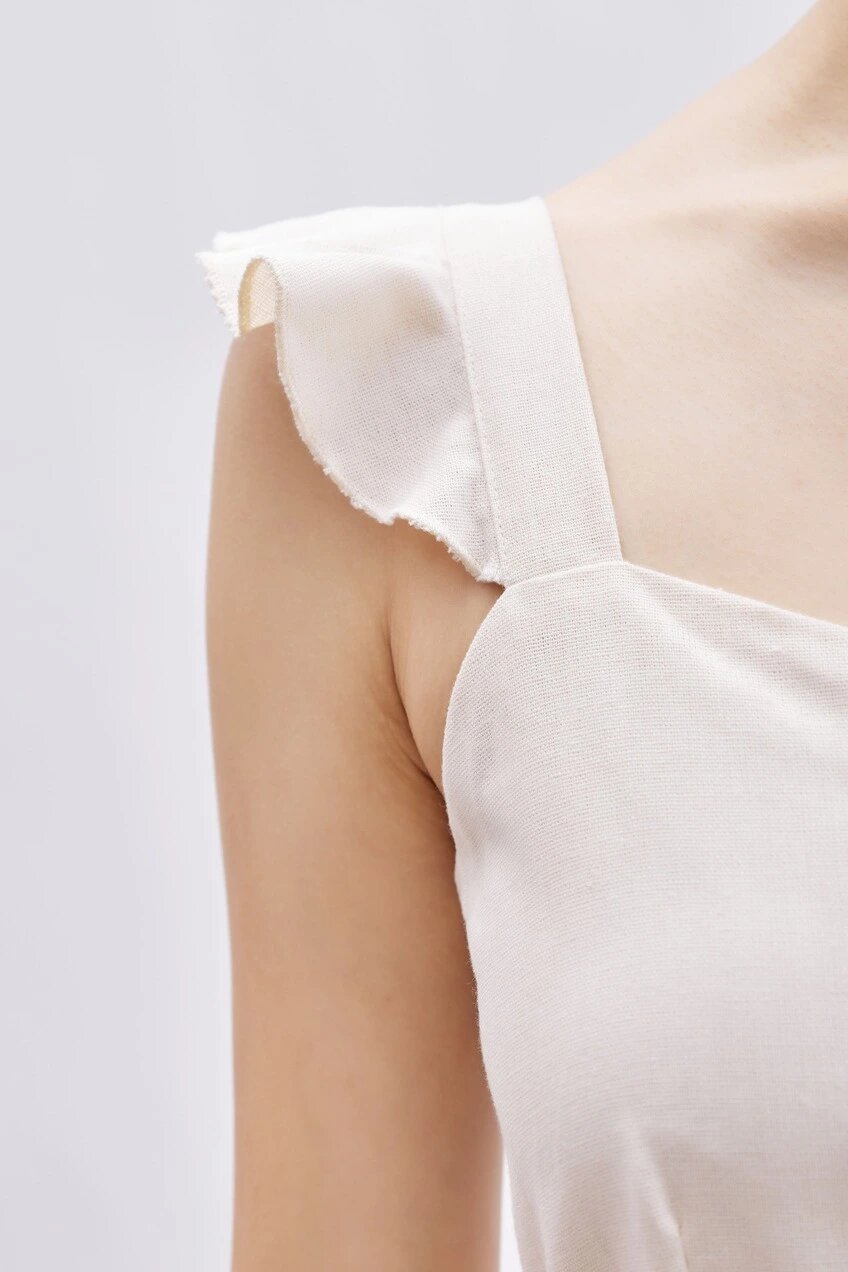 Сарафан Selfie, размер S, бежевый — фото 1