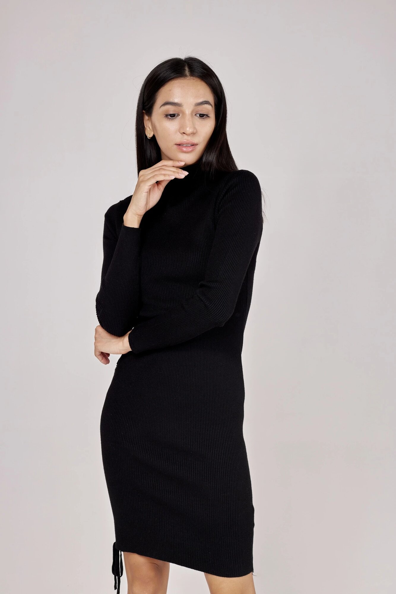 Платье Selfie, размер S, черный — фото 1