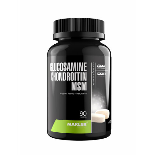 Препарат для укрепления связок и суставов Maxler Glucosamine Chondroitin MSM, 90 шт.