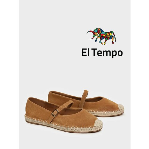 фото Эспадрильи el tempo, размер 39, коричневый