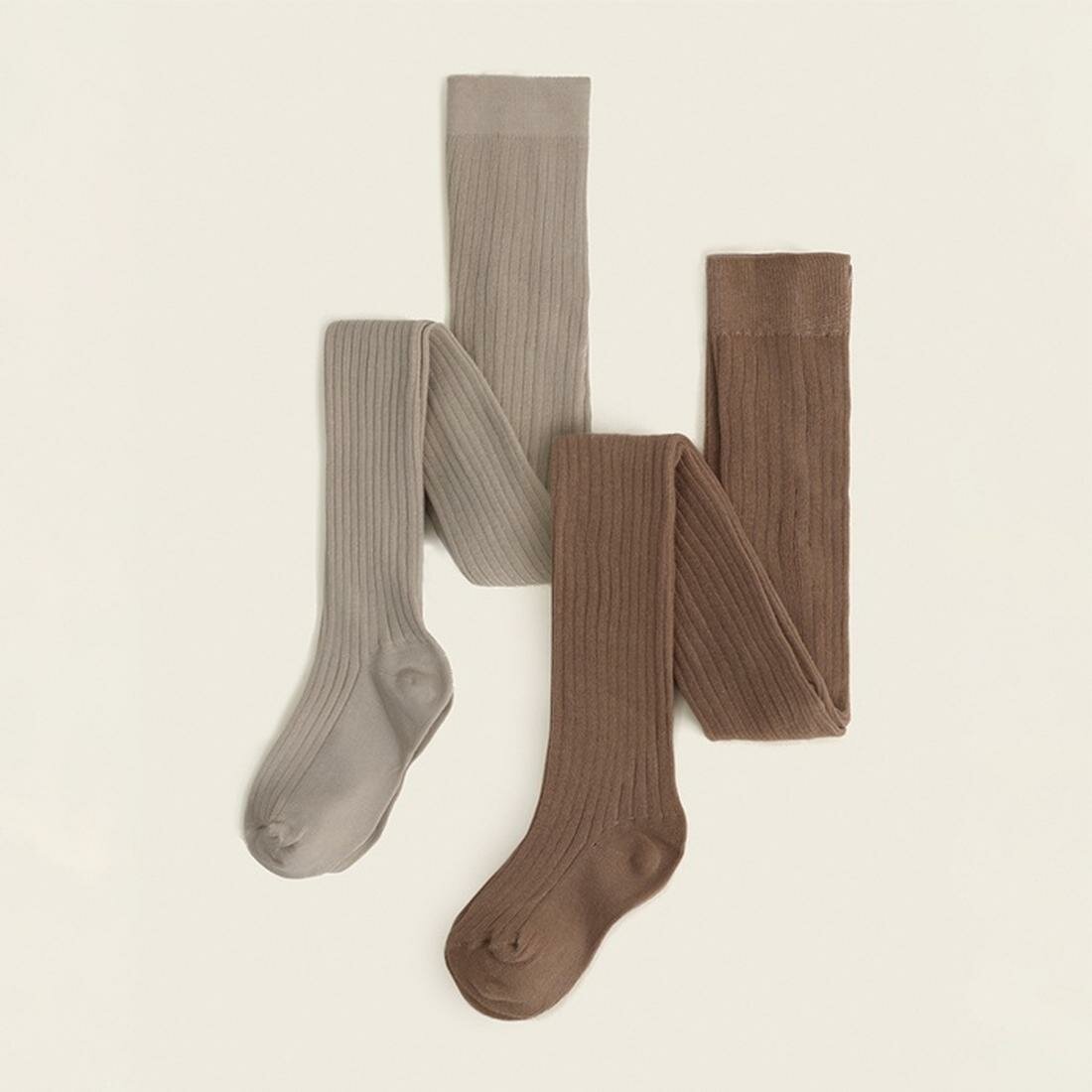 Колготки Sima-Land Home 2 шт. размер 68/74 белый бежевый