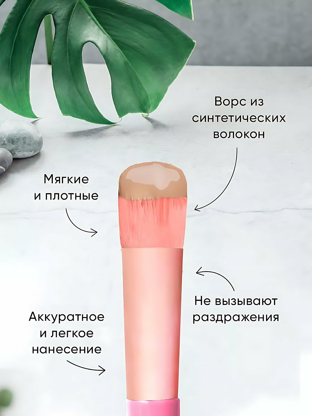 Кисти для макияжа, кисть для румяна, пудра, в наборе 13 шт, с чехлом, кисточка набор — фото 1