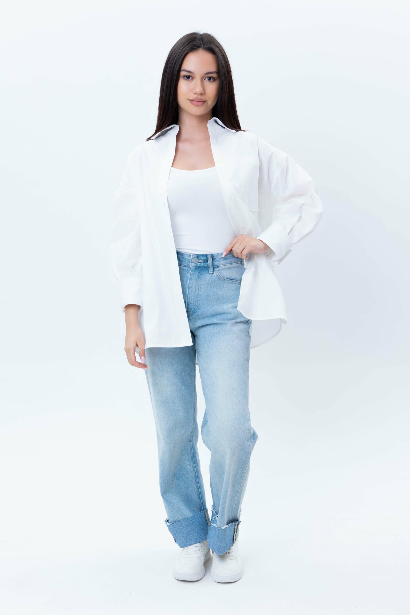 Блуза TERRA PRO, размер S, white — фото 1