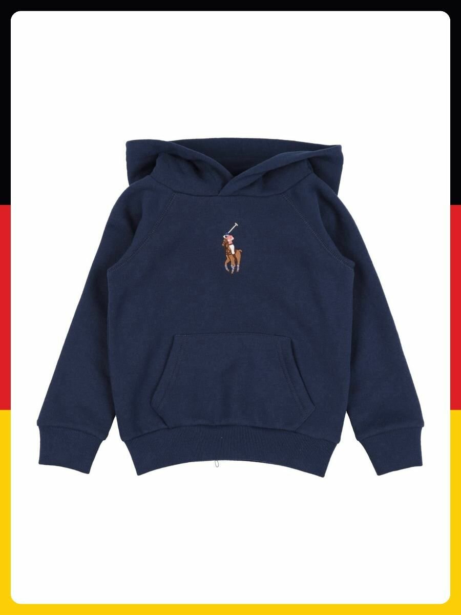 Худи Polo Ralph Lauren, размер 8/128-130 CM, синий