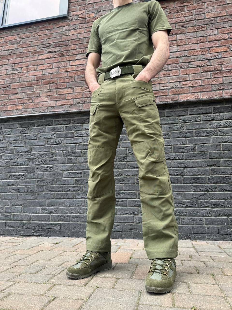 Брюки Страйкер Торнадо олива — фото 1