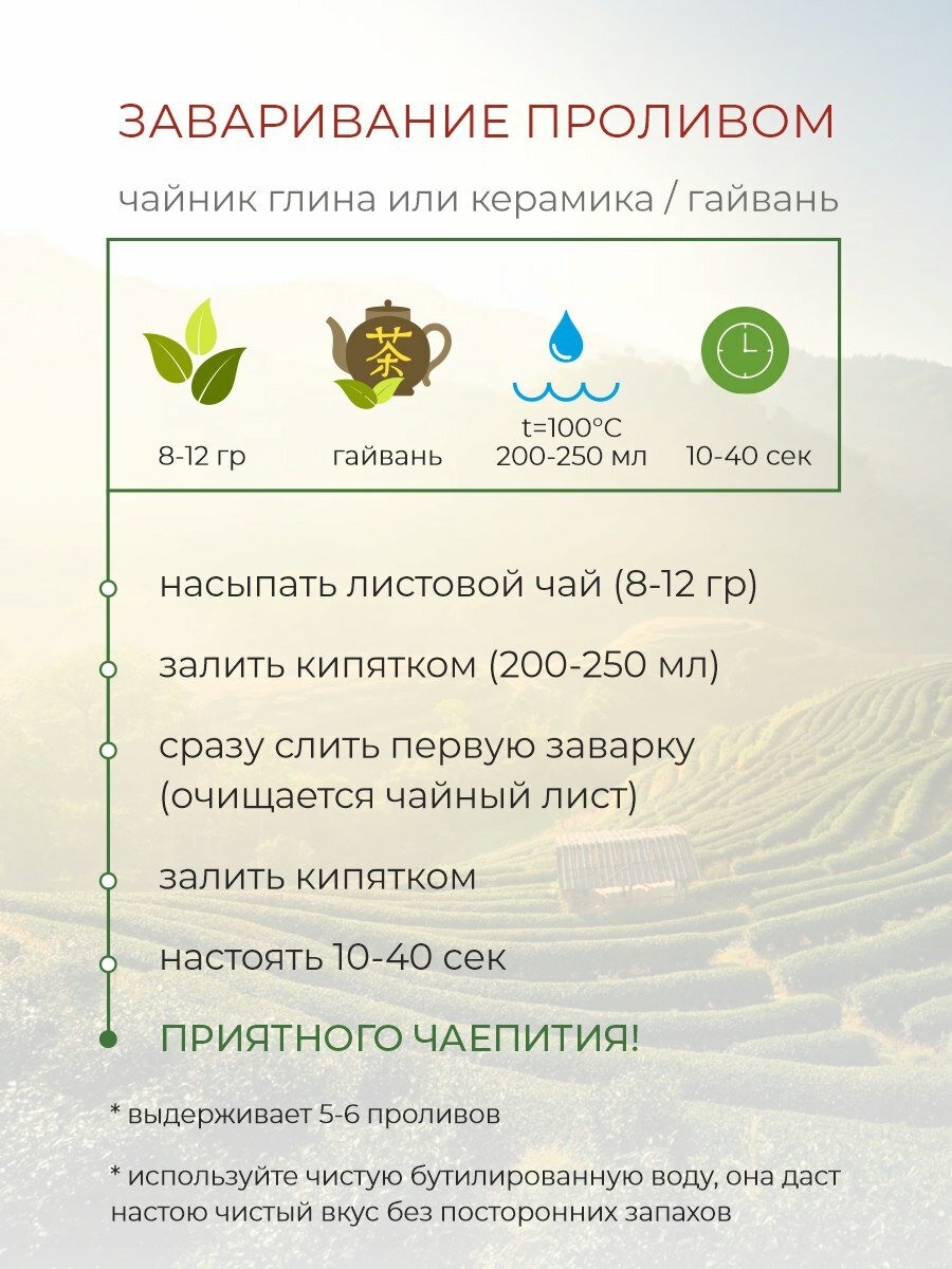 Бирманский ШУ ПУЭР Листовой , высший сорт, 2006 г, Подарочная упаковка, 100 г. — фото 1