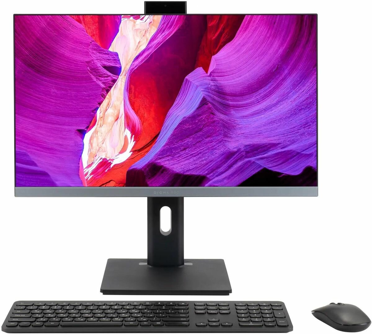 23.8" Моноблок DIGMA PRO Unity Full HD, Intel Core i5 12400, 16ГБ DDR4, 512ГБ SSD, Windows 11 Pro, серый и черный DM23P5-ADXW03