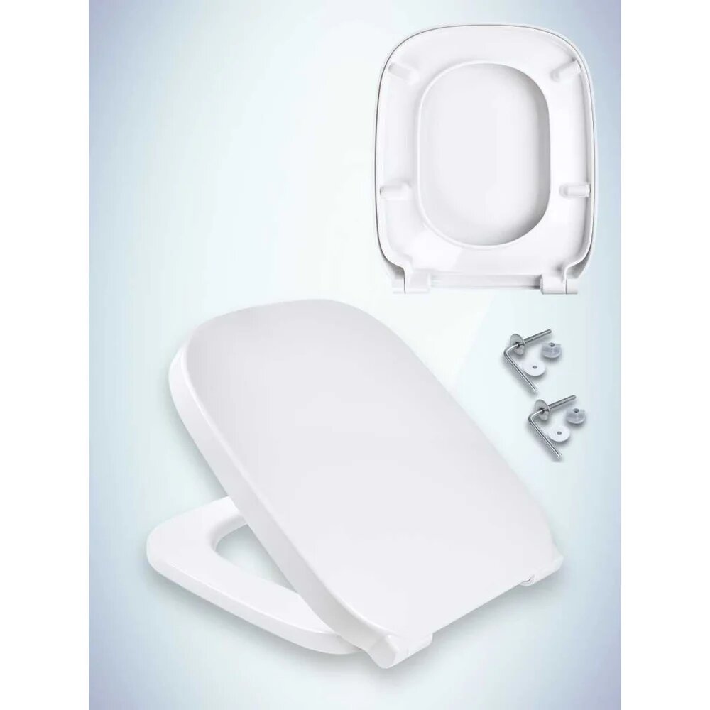 MKW Сиденье с крышкой Веста стальное крепление (на Roca Debba) 4680000930994