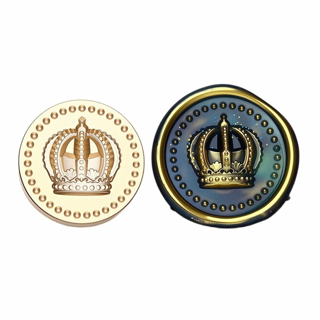 Подвесная серия Fire Paint Seal Head-Королевская корона типа C