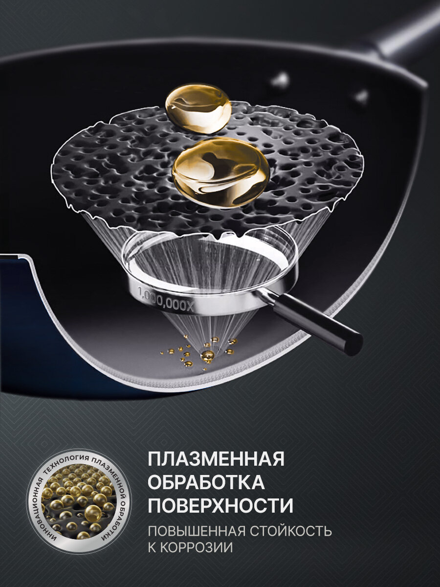 Сковорода чугунная TalleR TR-44913 Professional 26 см для всех типов плит — фото 1