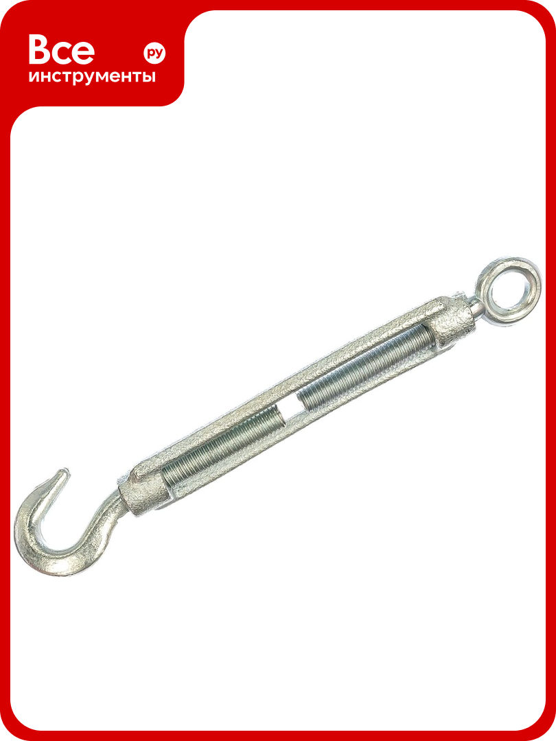 Талреп крюк-кольцо DIN1480 М10 1шт - ярлык Tech-Krep 102780