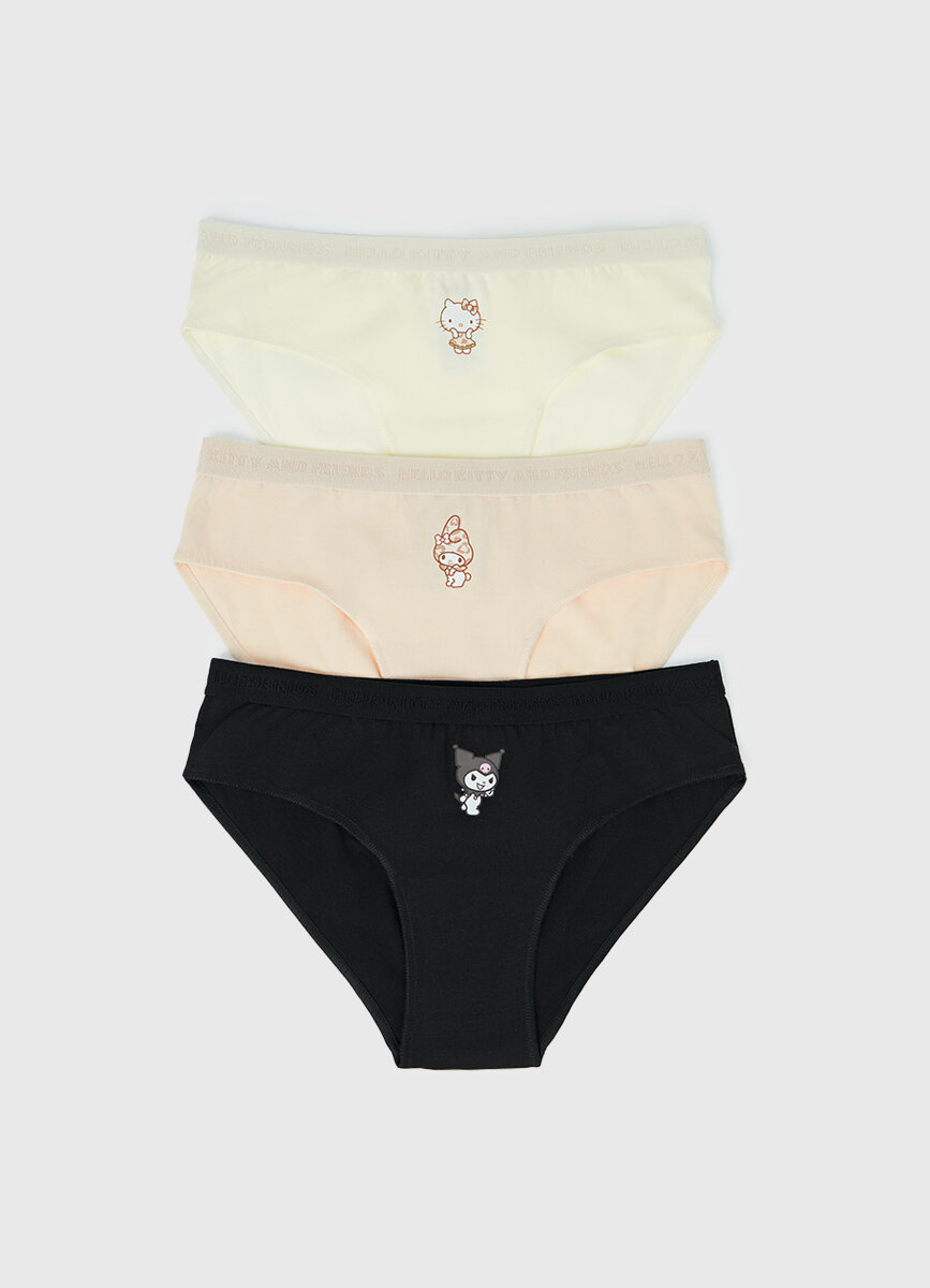 Трусы O'STIN 3 шт. размер 146-152 молочный