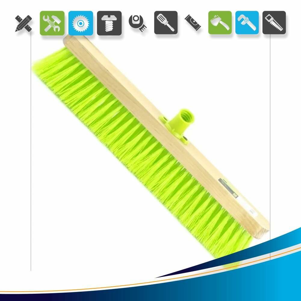 Щетка садовая дерево 40 см без ручки