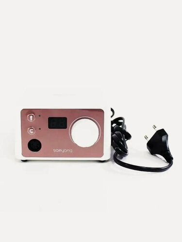 Изображение товара Аппарат для маникюра Marathon 3N, розовый, цифровой дисплей, для профессионалов