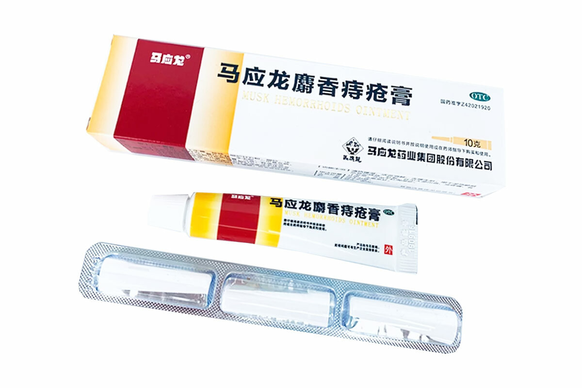 Мазь ректальная от геморроя и трещин на основе мускуса «Маинлун»