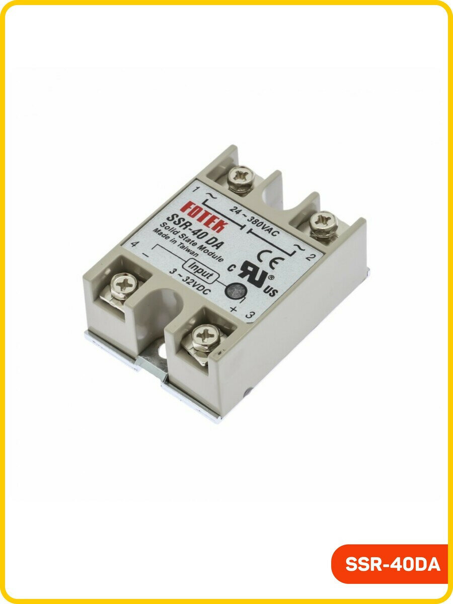 Устройство твердотельного реле на DIN-рейке