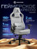 Игровое компьютерное кресло EVOLUTION NOMAD Grey, тканевое, Мульт...