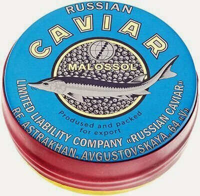 Изображение товара Икра черная стерляди без консервантов замороженная 125г