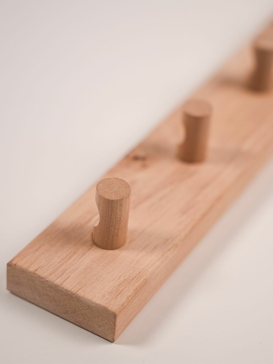 Вешалка настенная Левада Д6, ольха — фото 1