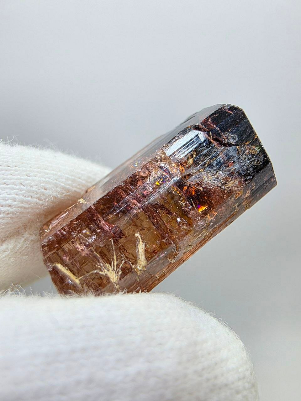 Кристалл турмалина 22 мм, 5.52 г. — фото 1