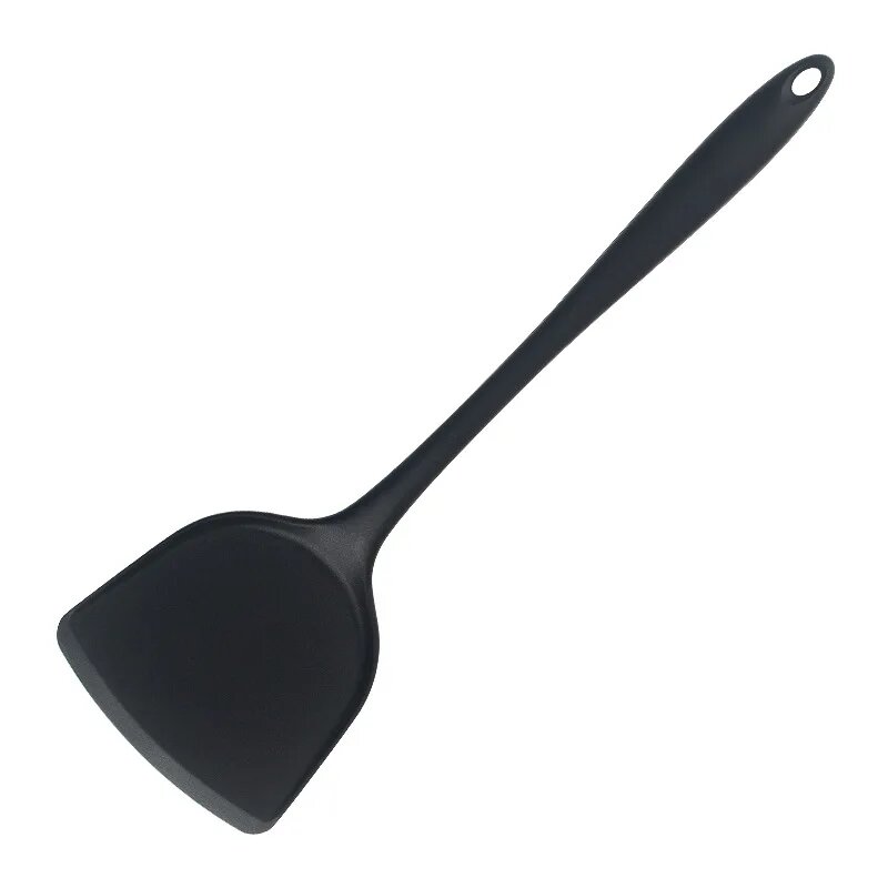 Набор кухонных инструментов из силикона 7 предметов Черный, Chinese style shovel2