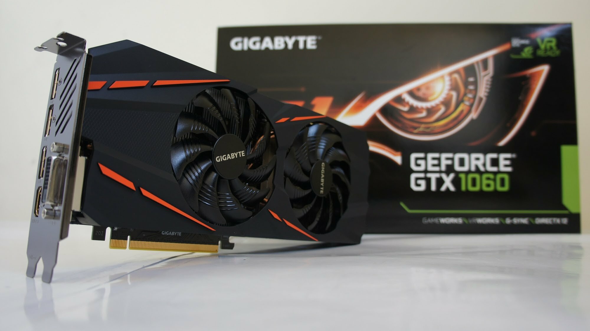 Видеокарта Gigabyte GeForce GTX 1060 6 ГБ (GV-N1060G1 GAMING-6GD)