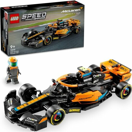 Конструктор Lego ® Speed Champions 76919 Гоночный автомобиль McLaren Формулы-1 2023