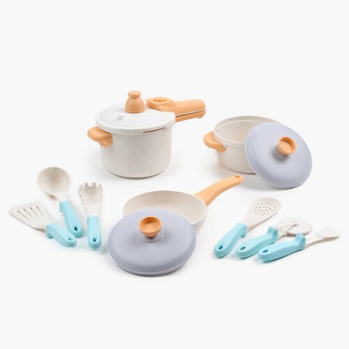 Набор игровой детский 9 пр пластик Кухонная посуда Game 1990₽