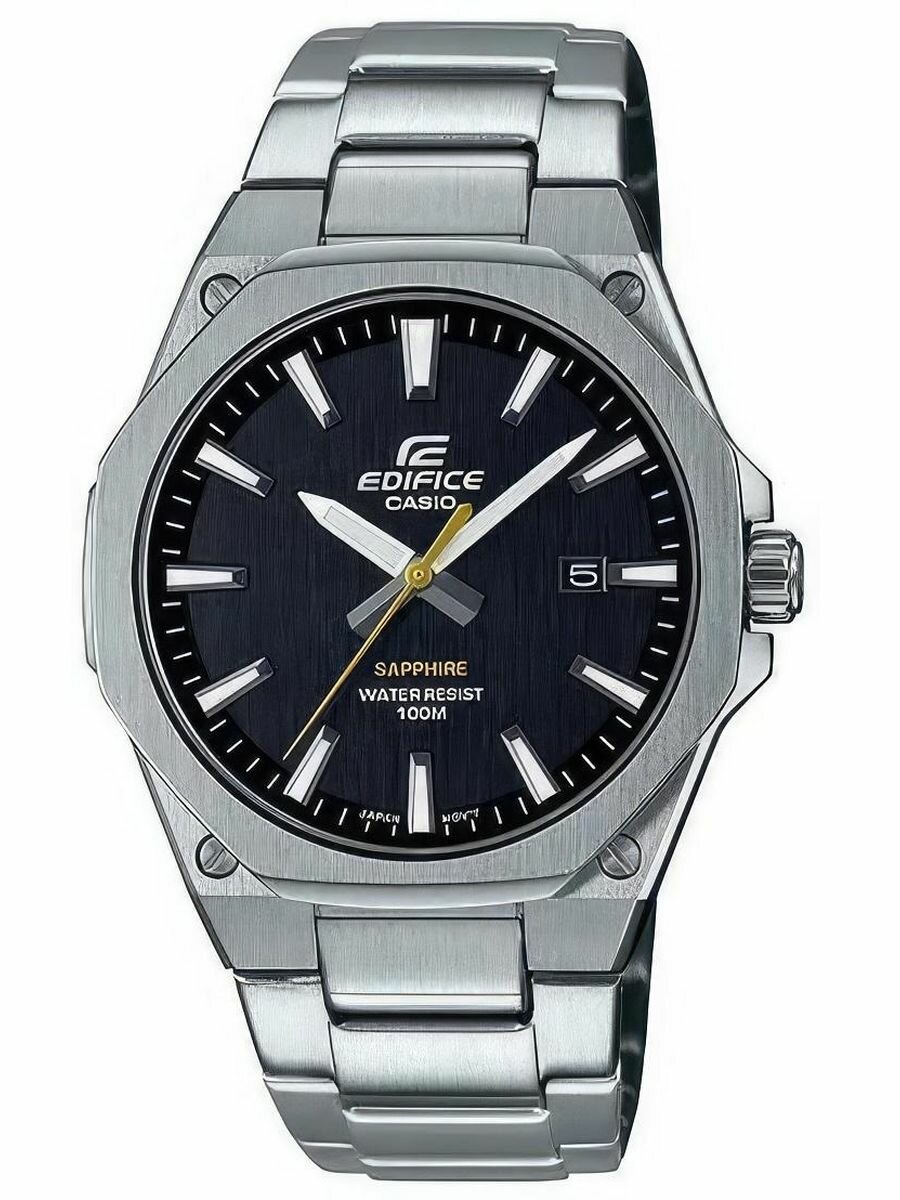 Наручные часы CASIO Edifice, silver black — фото 1