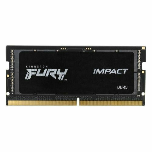 фото Оперативная память kingston fury impact kf560s38ib-16 ddr5 - 1x 16гб 6000мгц, для ноутбуков (so-dimm), ecc, ret