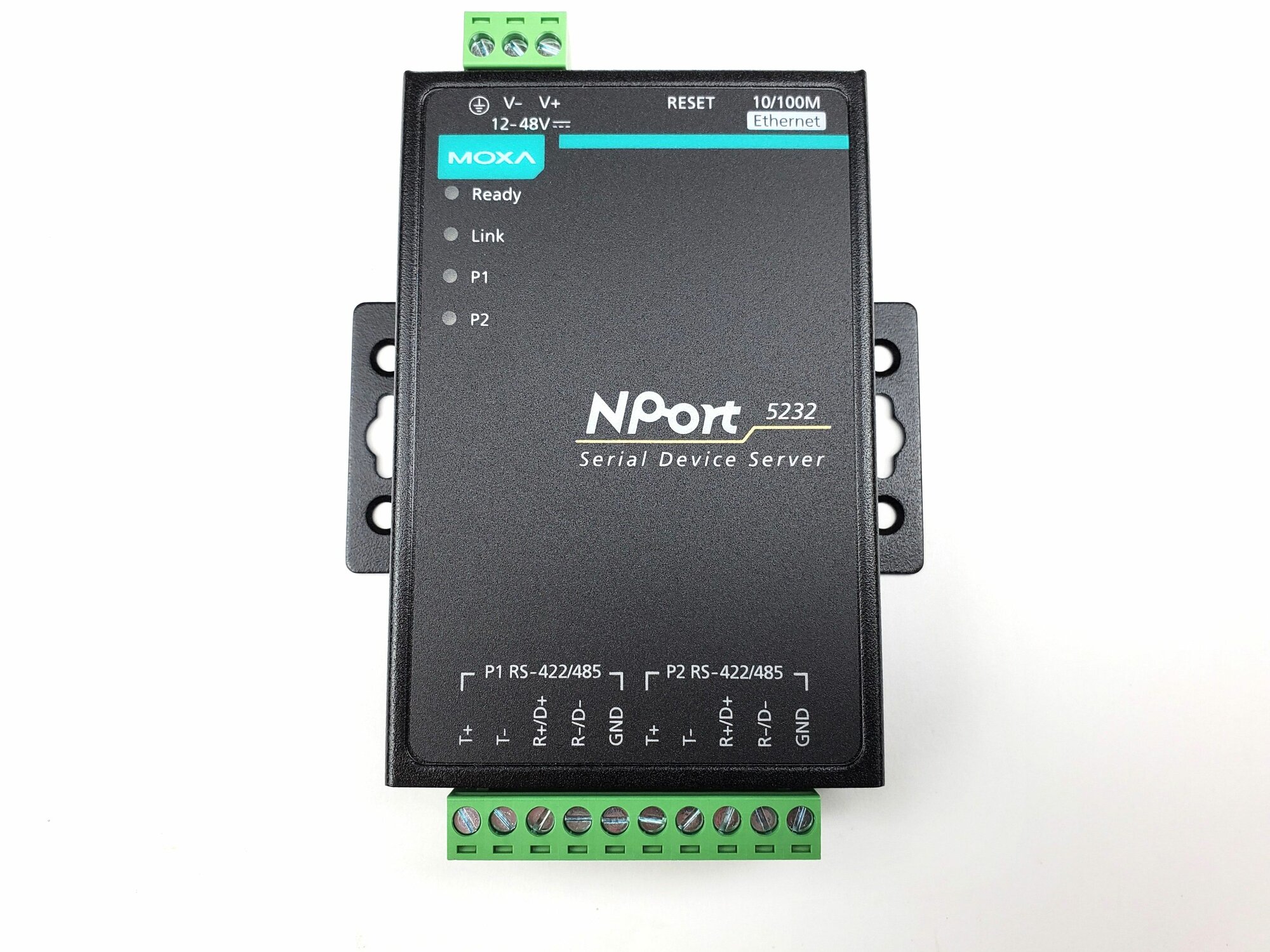 NPort 5232 2-портовый асинхронный сервер RS-422/485 в Ethernet MOXA