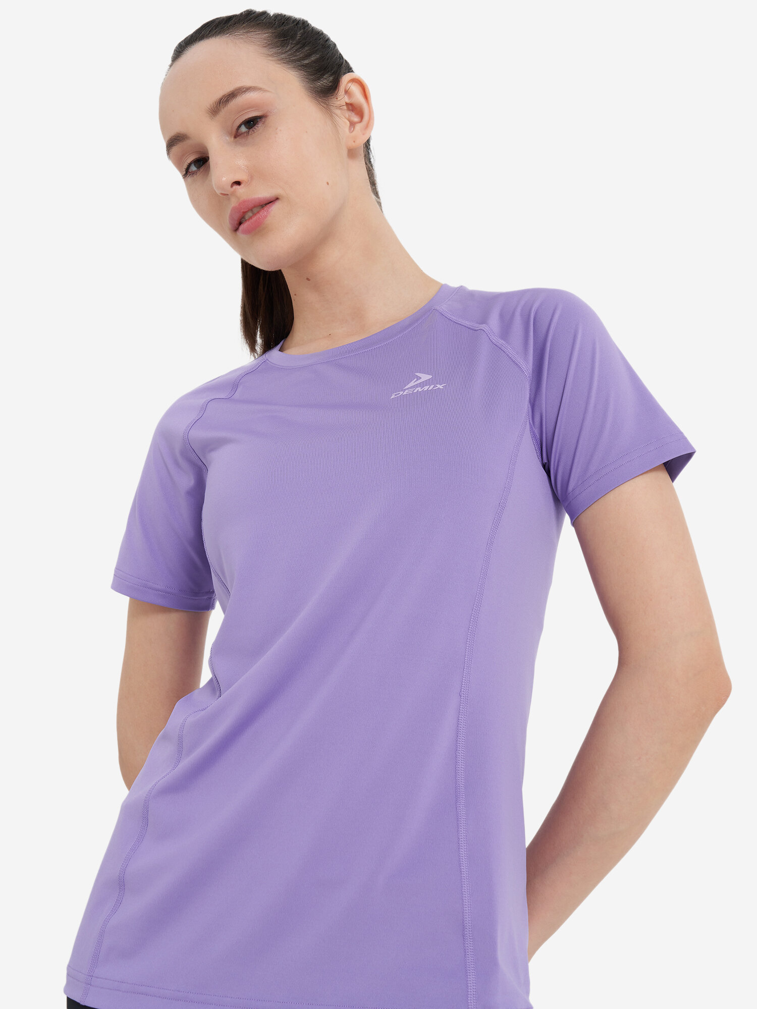 фото Футболка женская Demix индиго, RUS: 44, Ориг: 44