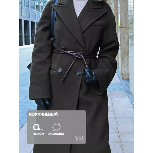 фото Ремень wma store для женщин, коричневый