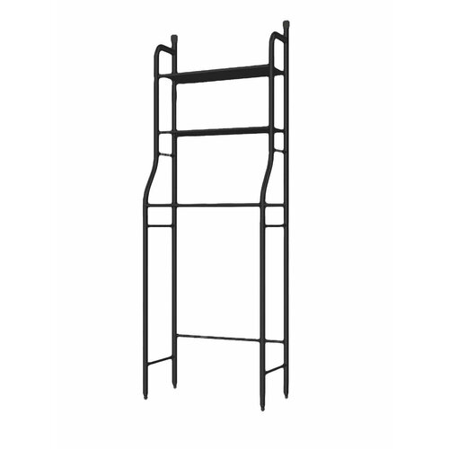 Стеллаж для ванной комнаты металлический черный COST-HW47883BK