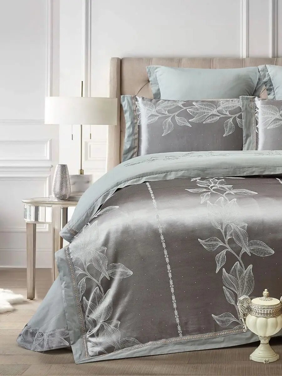 Постельное белье Venice семейное 2 пододеяльника 4 наволочки