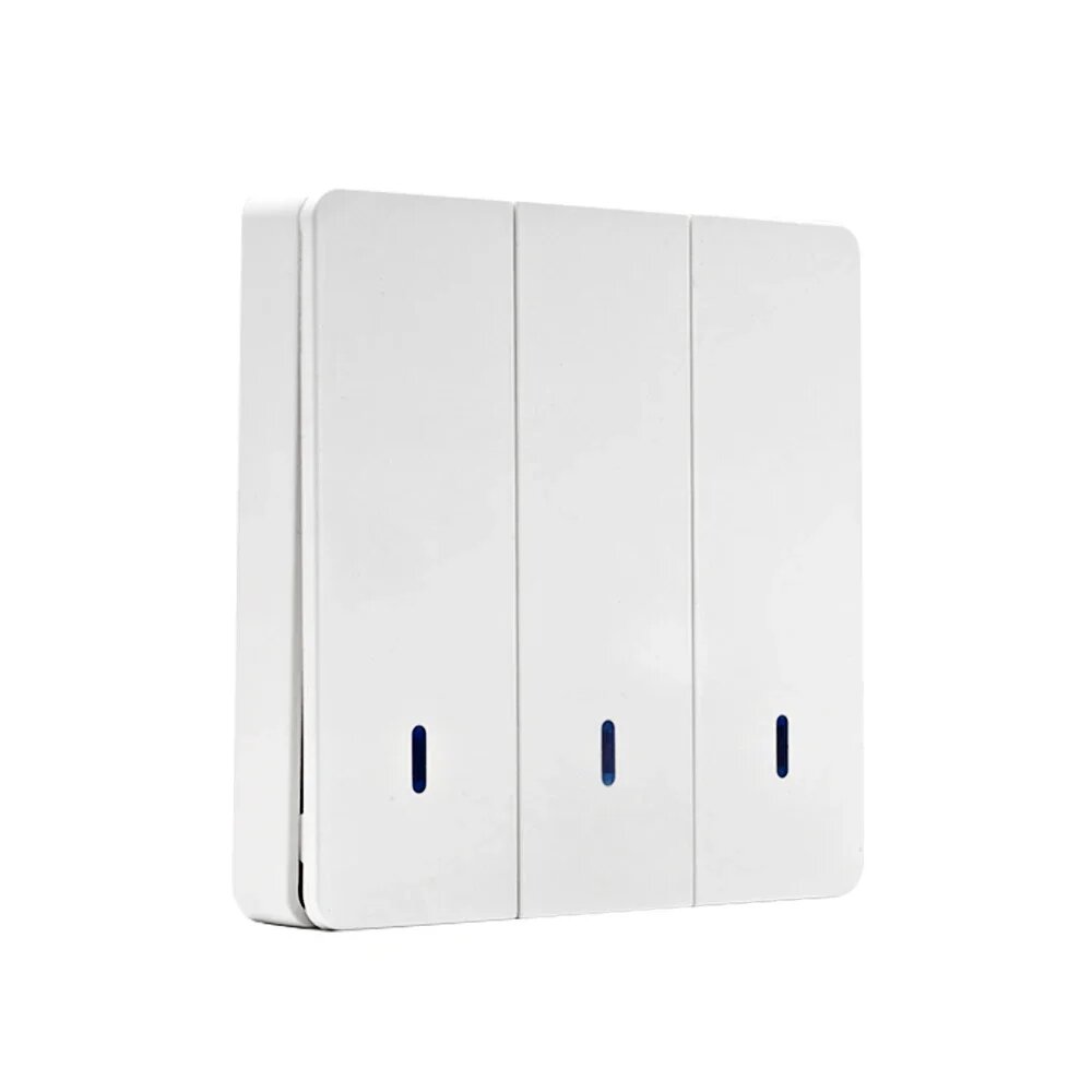 GERMA Умный беспроводной переключатель света 433 МГц 3 Button Panel