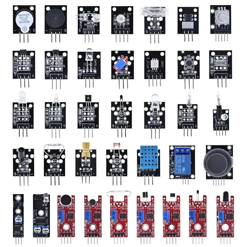 Набор датчиков TZT 37 в 1 для Arduino, No Box — фото 1
