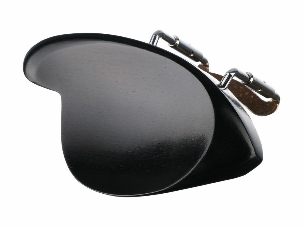 Подбородник для скрипки 4/4, модель Stuber. Форма крепления - U. Материал - черное дерево