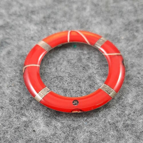 Курсор магнитный гелевый Спасательный круг 37х25 мм красный 3 шт 559₽