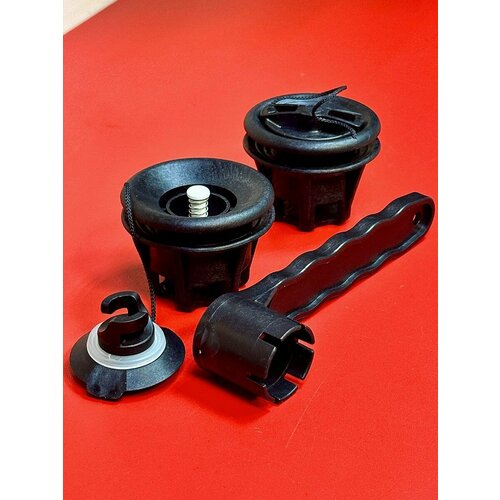 2 запасных клапана и съемник на ПВХ лодку 