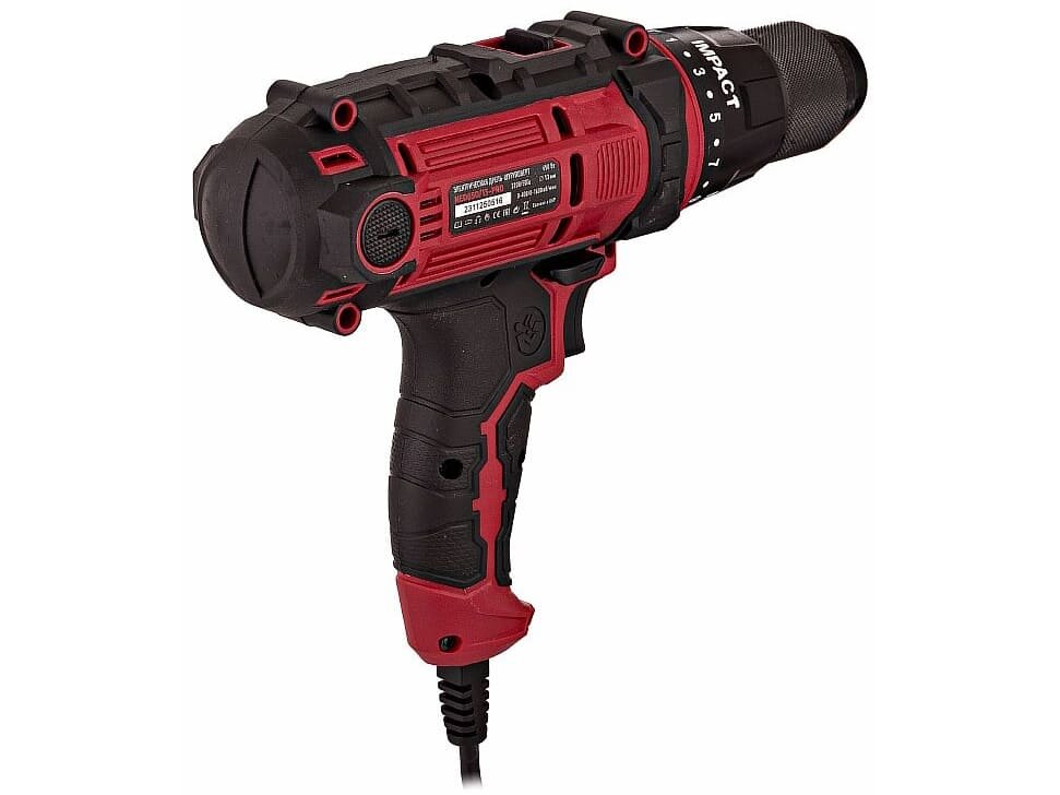 Ударная дрель-шуруповерт Number One NED650/13-PRO (650 Вт, 50 Н·м) — фото 1