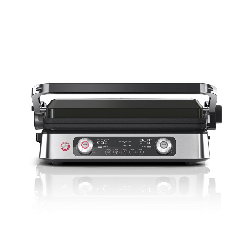 Электрогриль Braun MultiGrill 9 Pro CG9140 , мощность 2200Вт, съемные антипригарные пластины