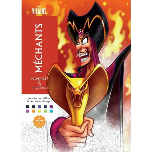 Раскраска по номерам Coloriages mysteres Disney - Mechants 128стр - 2019461412 6494₽