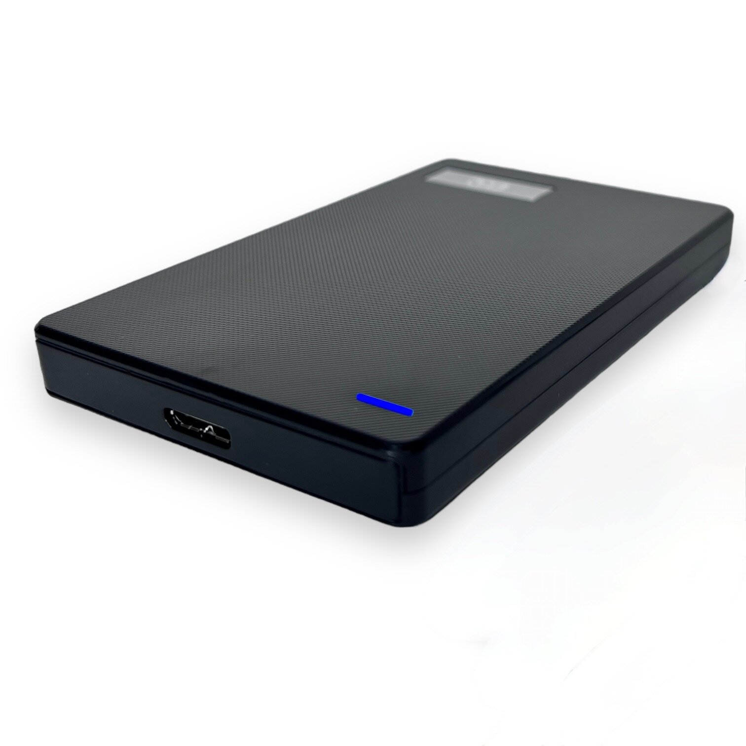 Внешний жесткий диск 500 GB 3Q Portable USB Type-C, Портативный накопитель HDD, черный — фото 1