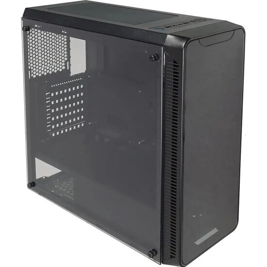 Корпус ATX Accord JP-X Без БП чёрный - фото №1