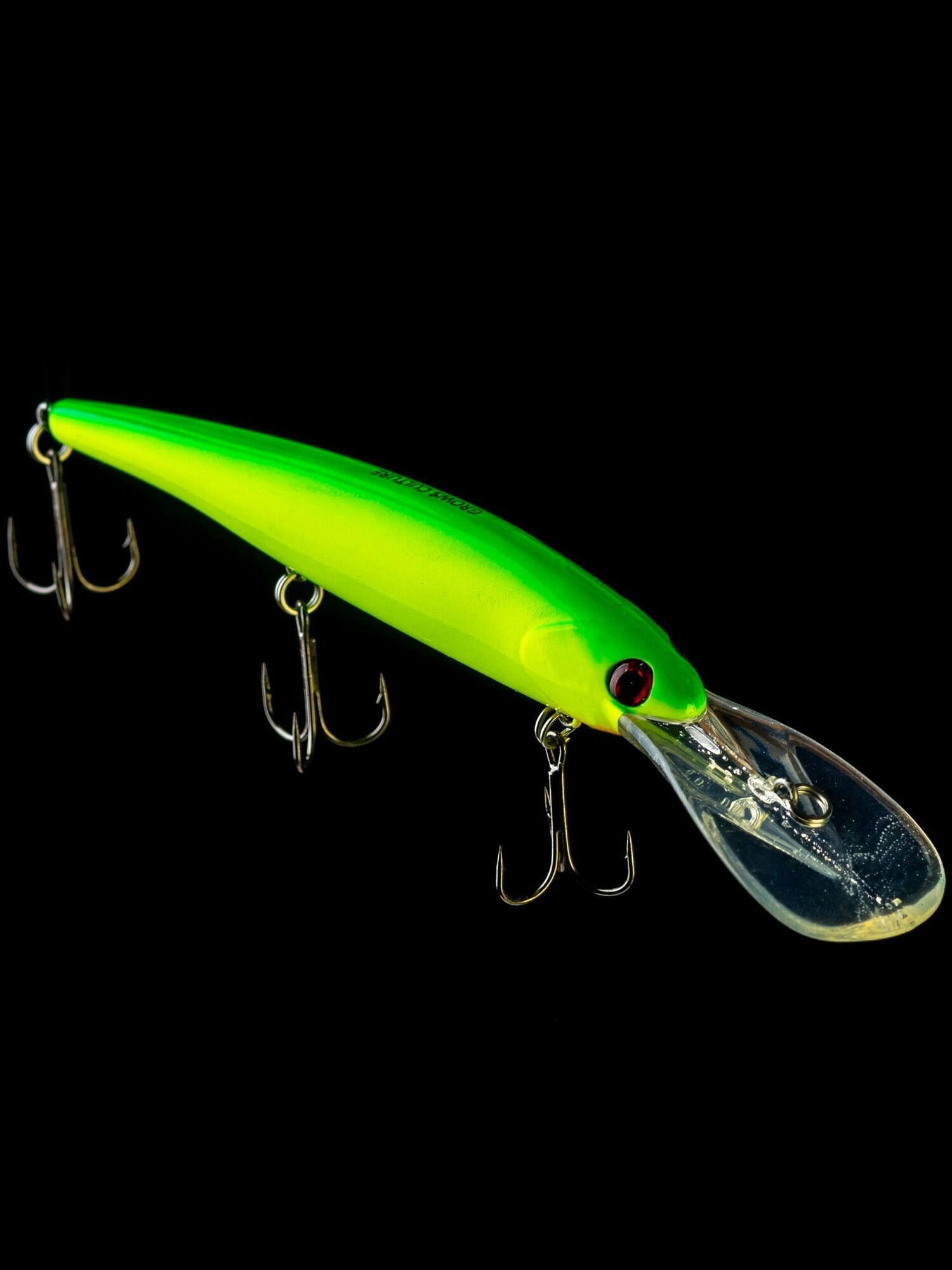 Воблер шумовой Бандит Минноу на щуку судака 12 см 20 гр до 8 м / цвет 02 / для троллинга и спиннинга