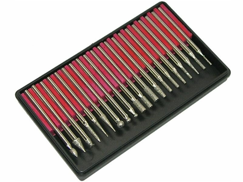 Шарошки-насадки алмазные 20шт