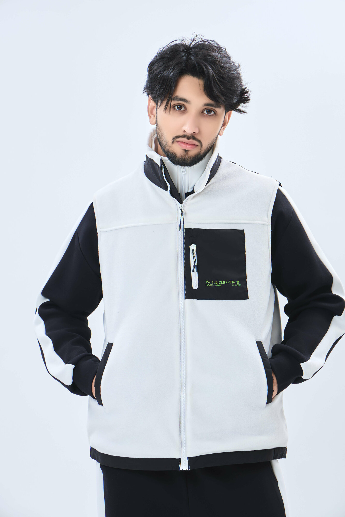 Жилет спортивный TERRA PRO, размер S, white — фото 1