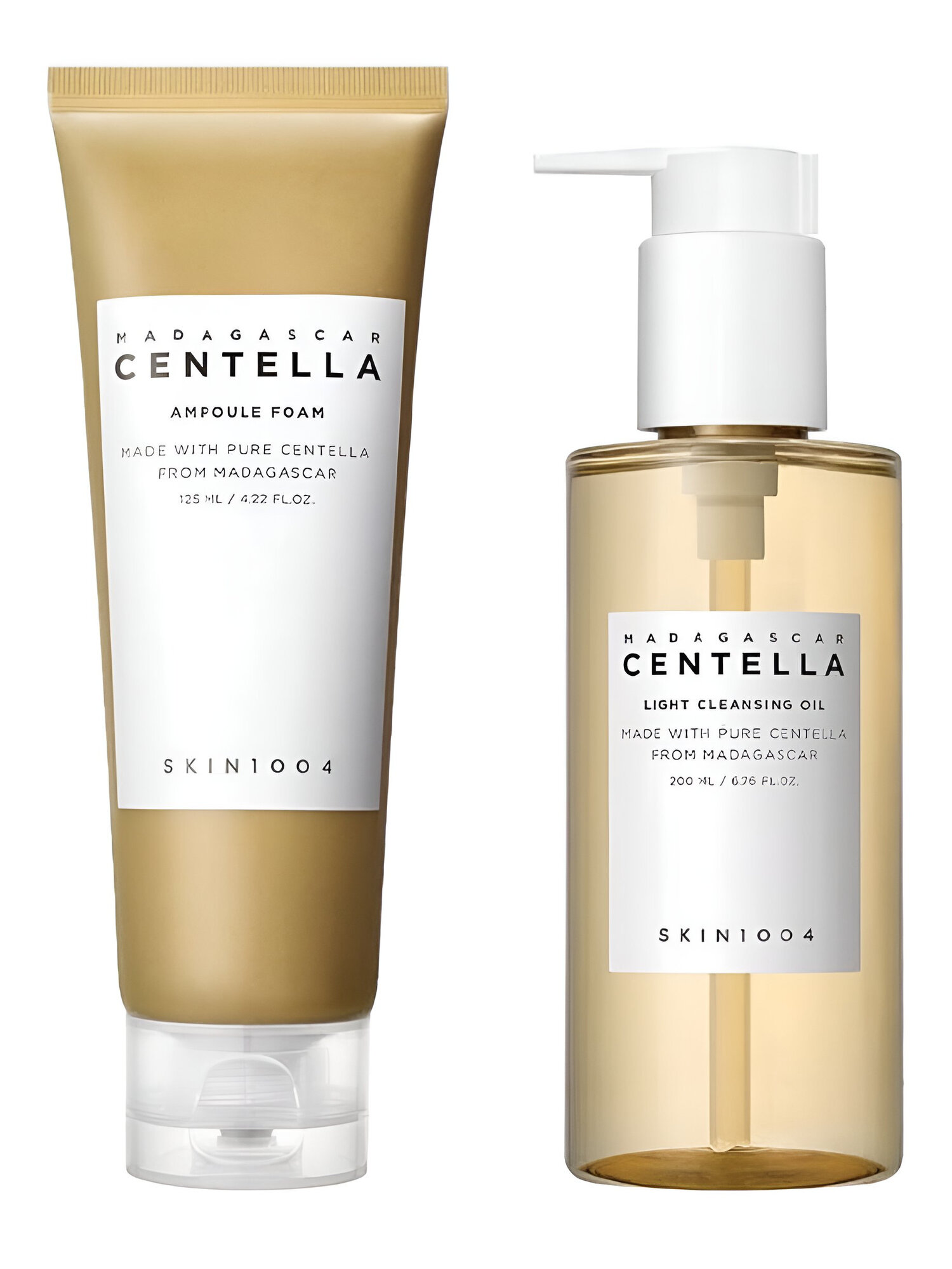 Набор для двойного очищения кожи Madagascar Centella Double Cleansing Duo SKIN1004 — фото 1