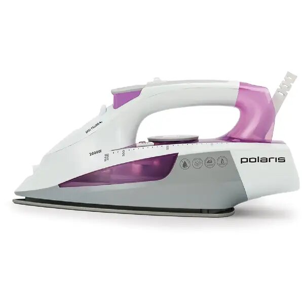 Утюг Polaris PIR 2685AK, Вертикальное отпаривание: Есть, Вес(кг): 1.48, Гарантия: 3 г